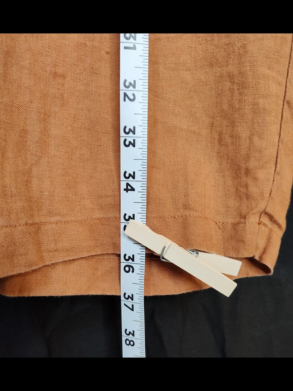 Quince XL 100% European Cotton Wide Leg Pants in Terracotta Leisure Travel